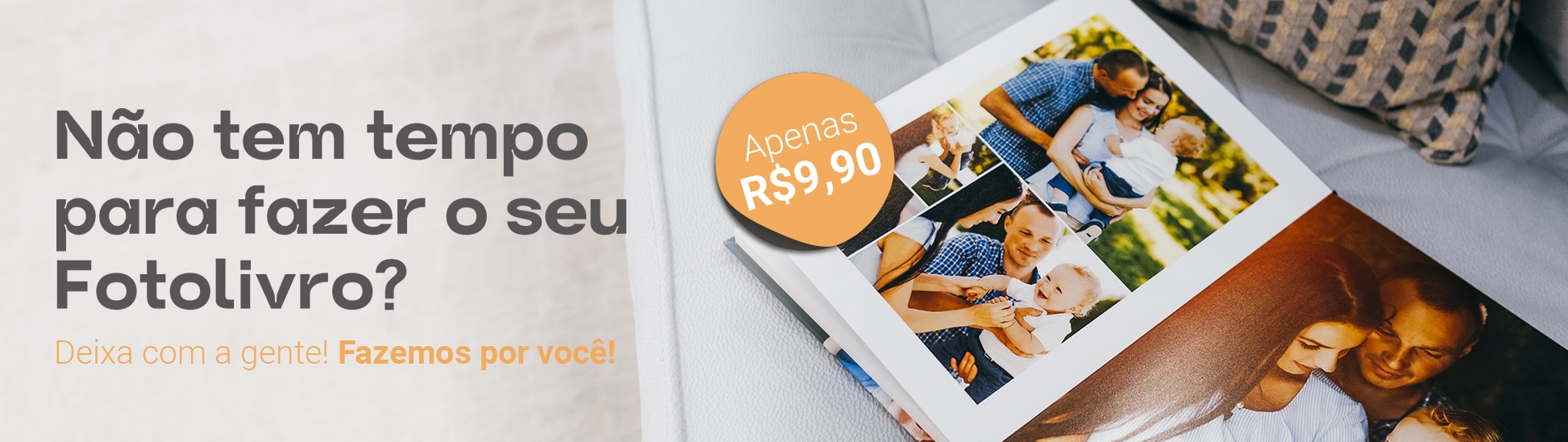 Não tem tempo para fazer o seu Fotolivro? 1